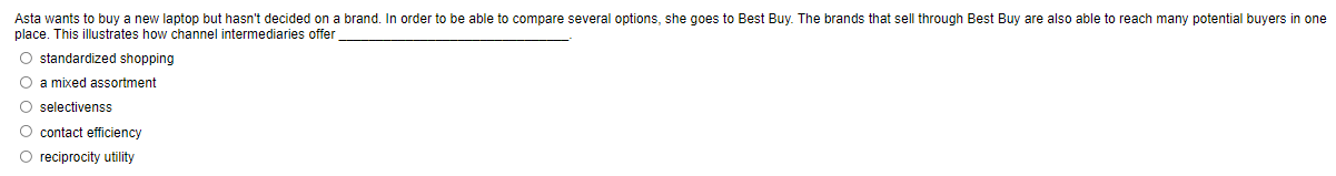 Asta wants to buy a new laptop but hasn't decided