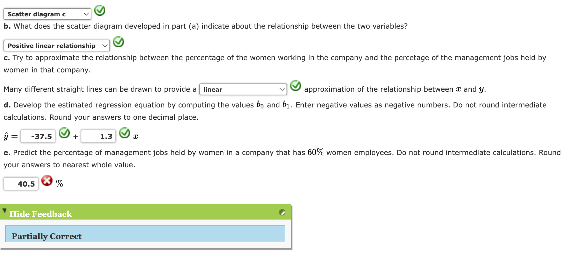 I need help with the answer E). Please! The