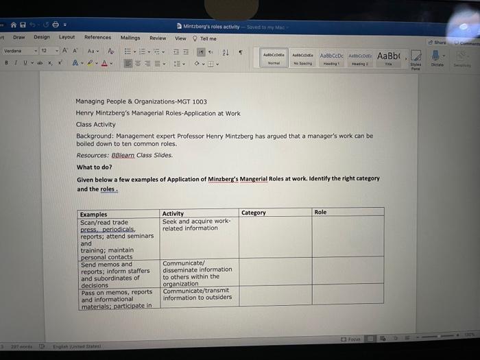 Mintzberg's roles activity Saved my Mac ft Draw