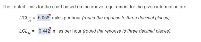 Refer to Table 56.1 - Factors for Computing