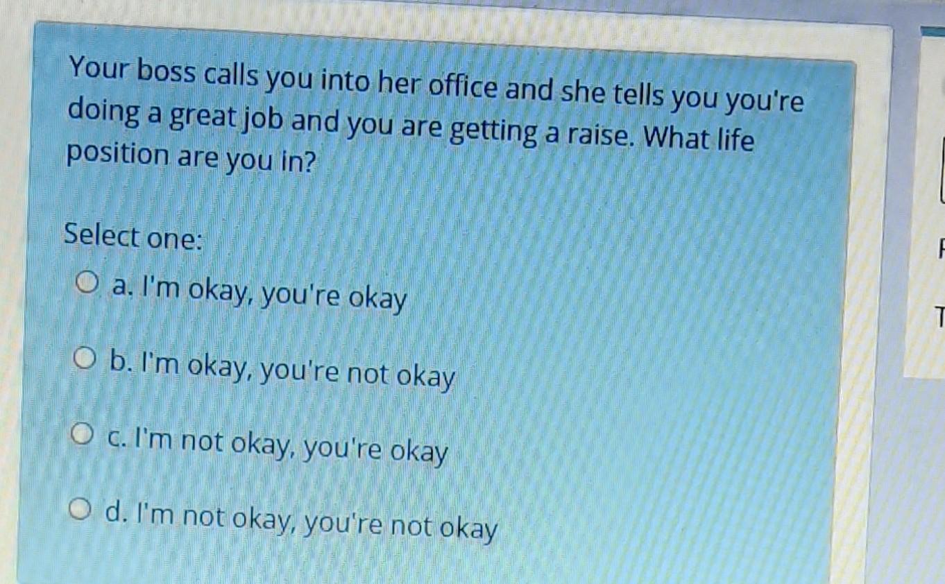 Write about a time that you applied strong