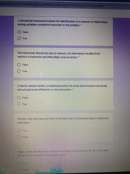 The researcher will be interested in Quantifying