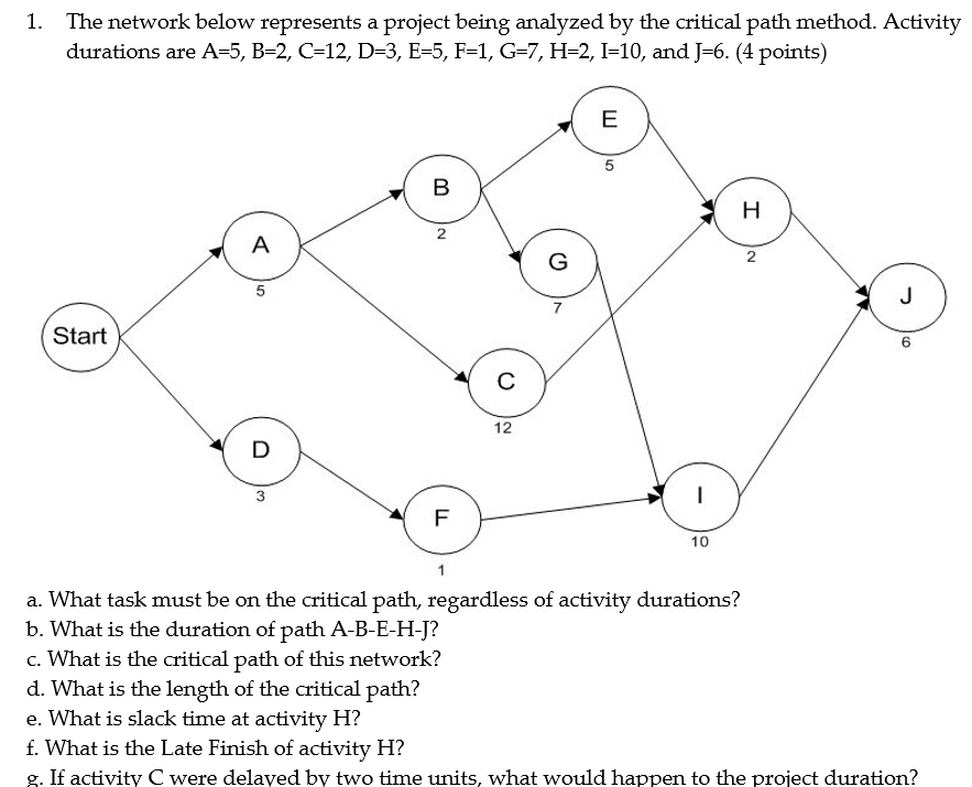 Only G please , show all calculations and