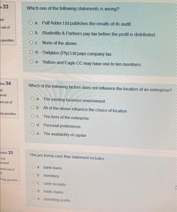 Which one of the following statements is wrong?