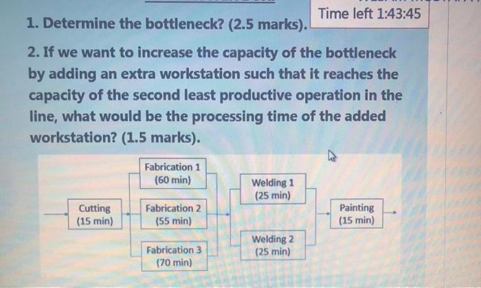 faster please I'm in the exam The following chart