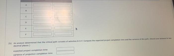 < 5 . 7 BO 6 D 5 E D F 50 (a) Compute the