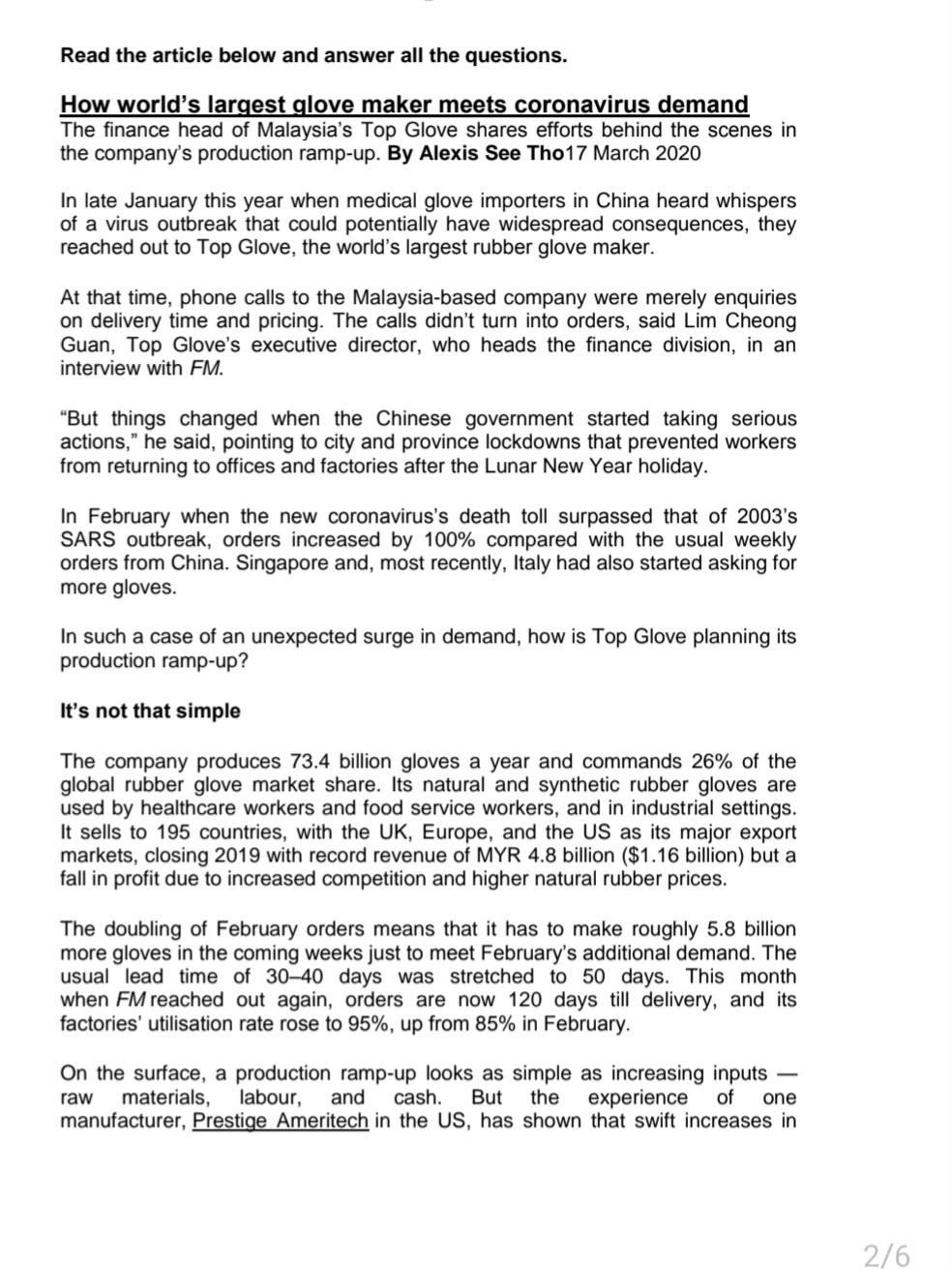 Explain why below could be a concern to the