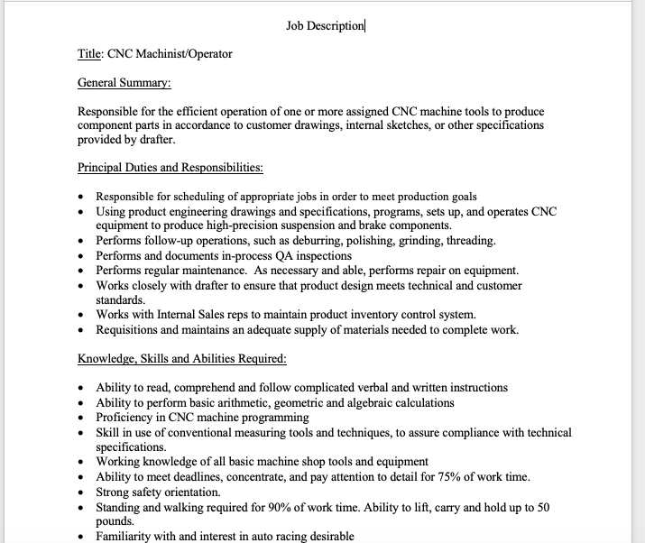 Background Specialized Racing Products (SRP) is a