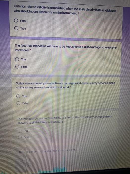 Criterion related validity is established when