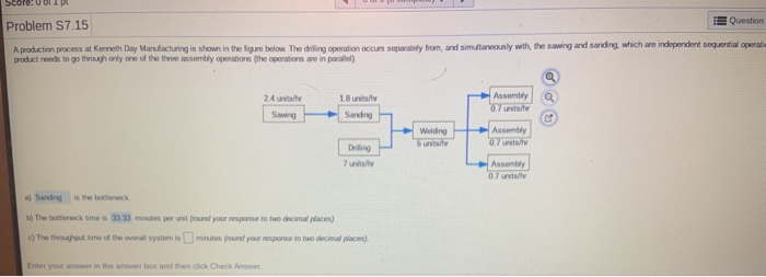 Answer C Problem S7.15 Question A production