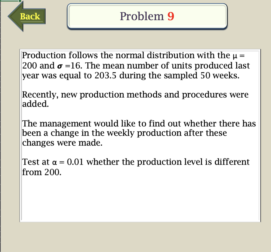 Back Problem 9 Production follows the normal