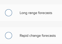 In general, which forecasting time frame is best