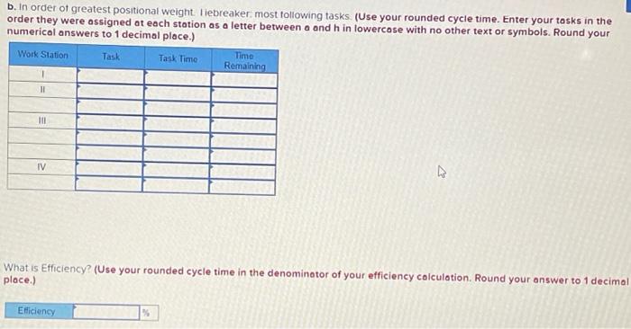 A manager wants to assign tasks to workstations