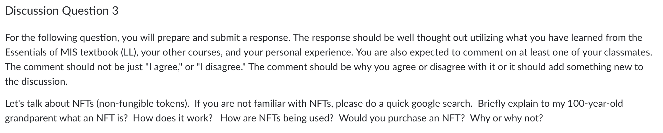 Please make it a couple paragraphs long The