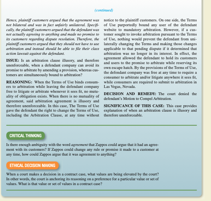 CASE 9-1 ZAPPOS.COM INC., CUSTOMER DATA SECURITY