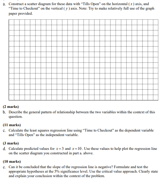 may I have help questions e through k please Show