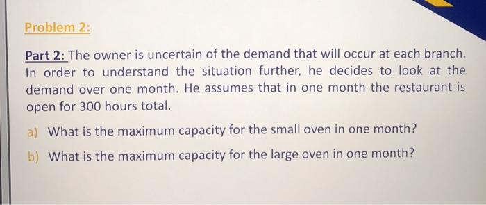 Problem 1: Determine the utilization and the
