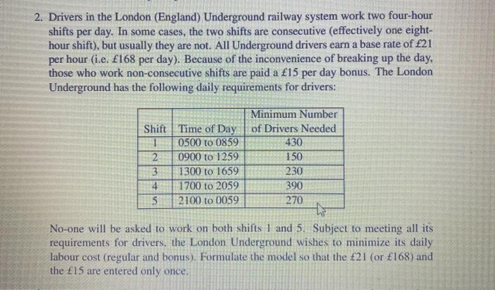 the Excel Solver. In Assignments 2 to 6