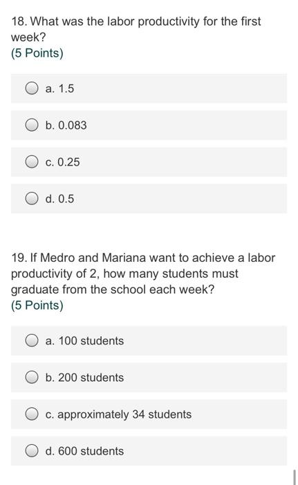 15. Answer questions 15 & 16 based on the