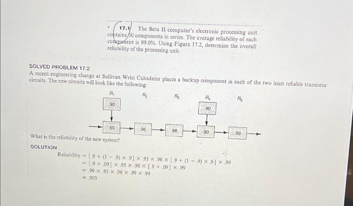 - 17.1/ The Beta II computer's electronic