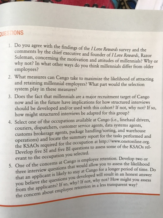 CASE STUDY ATTRACTING AND RETAINING MILLENNIALS