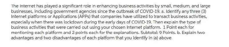 The Internet has played a significant role in