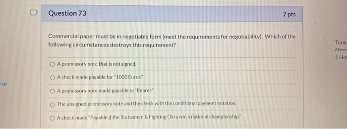 Which of the following is a coercive measure that