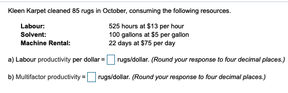 Kleen Karpet cleaned 85 rugs in October,