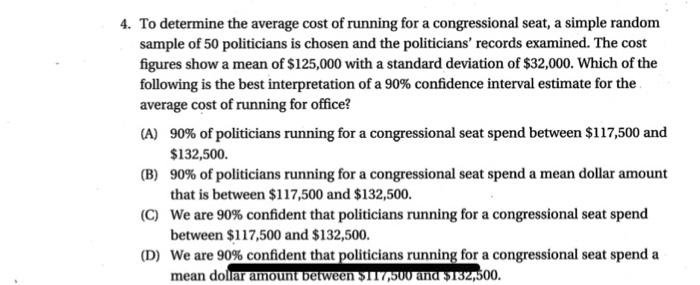 4. To determine the average cost of running for a