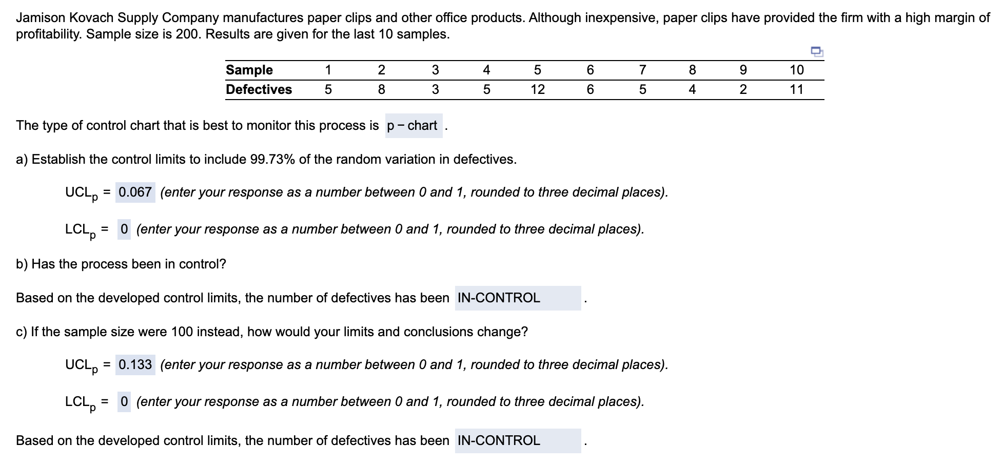 Can someone explain how to get each of these
