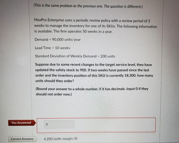 (This is the same problem as the previous one.