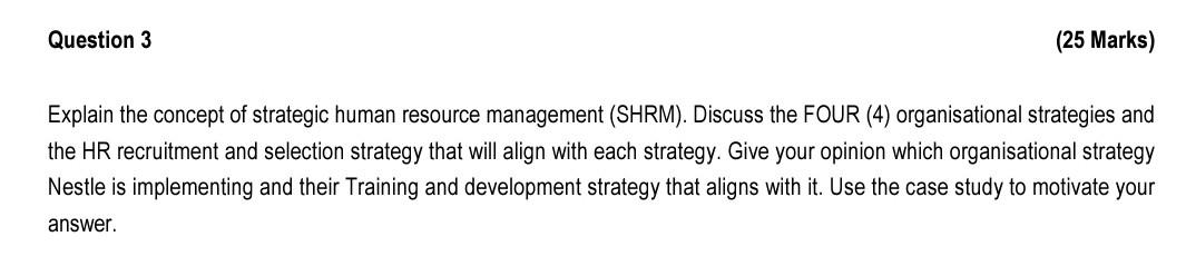 Case Study of Nestle: Training and Development