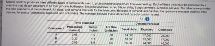 asking for part B me Macon Controls produces