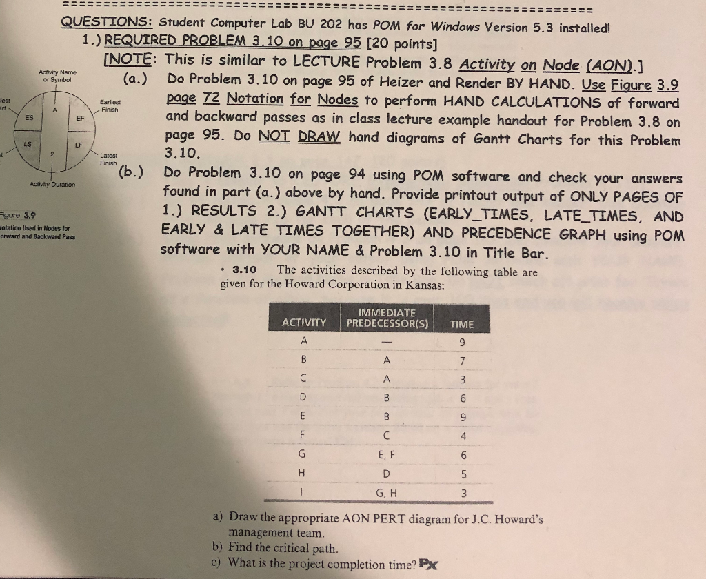 How to do this problem a,b and c?? Do Problem