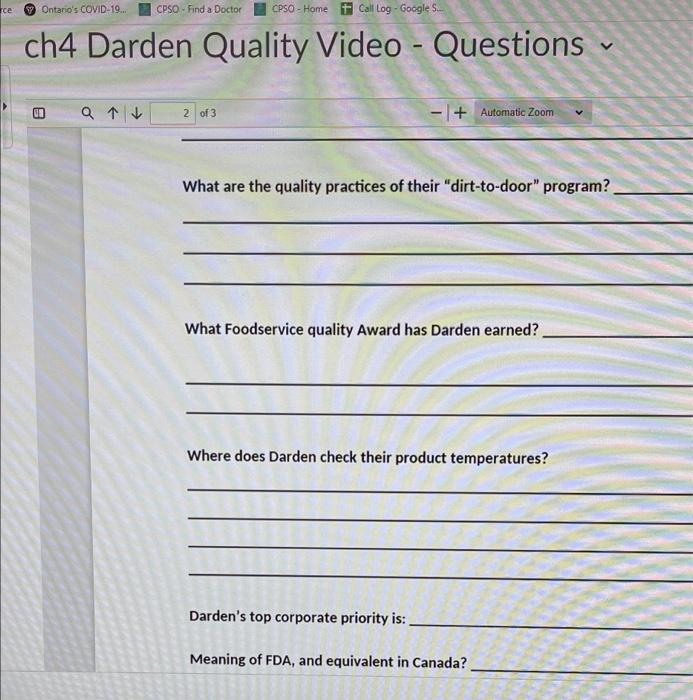 please answer all questions Ontario's COVID-19.
