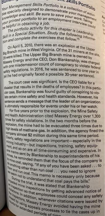 TER 15 Leadership 353 Activity 1 Circle the