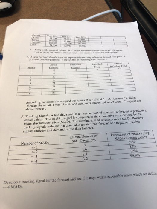 need help with 4 Quarter Winter Spring Summer