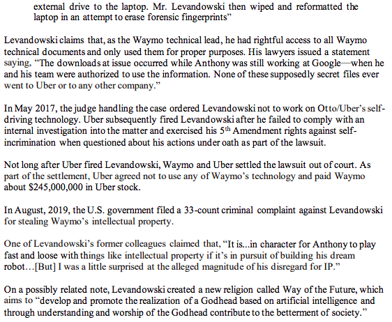 Question: Do you think, as the founder of a