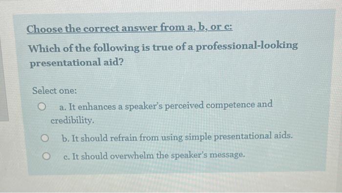 Decide whether the following statement is true or