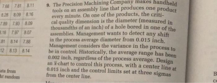 I need the answer to #10 based on information on