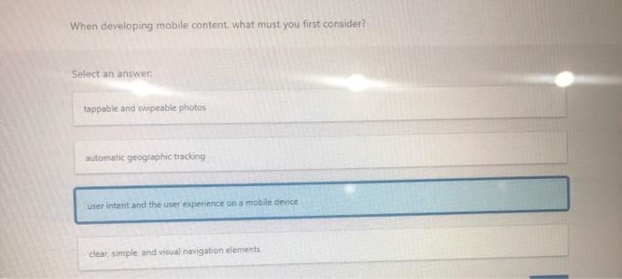 please help, selected those When developing