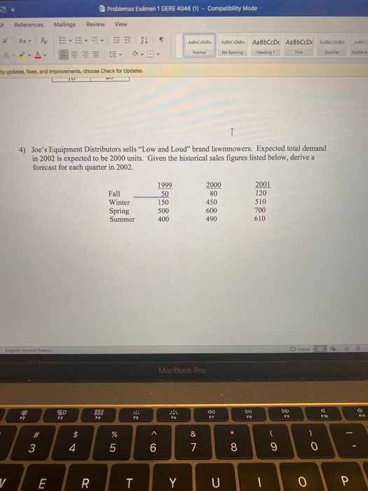 Problemas Exmen 1 GERE 4046 (1) - Compatibility