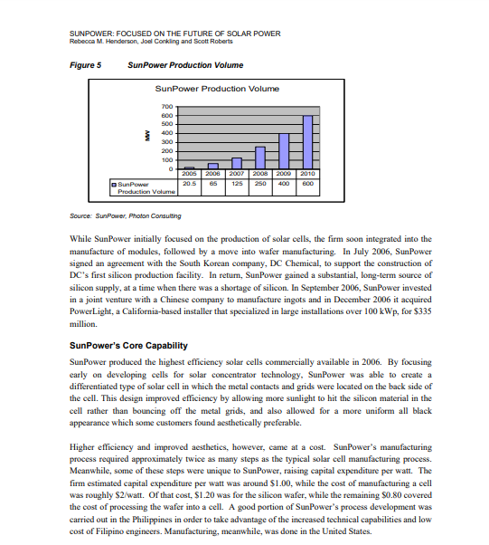 Should SunPowers strategy focus on the pricing of
