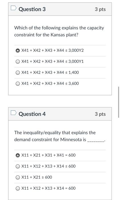please help woth questions Question 1 3 pts