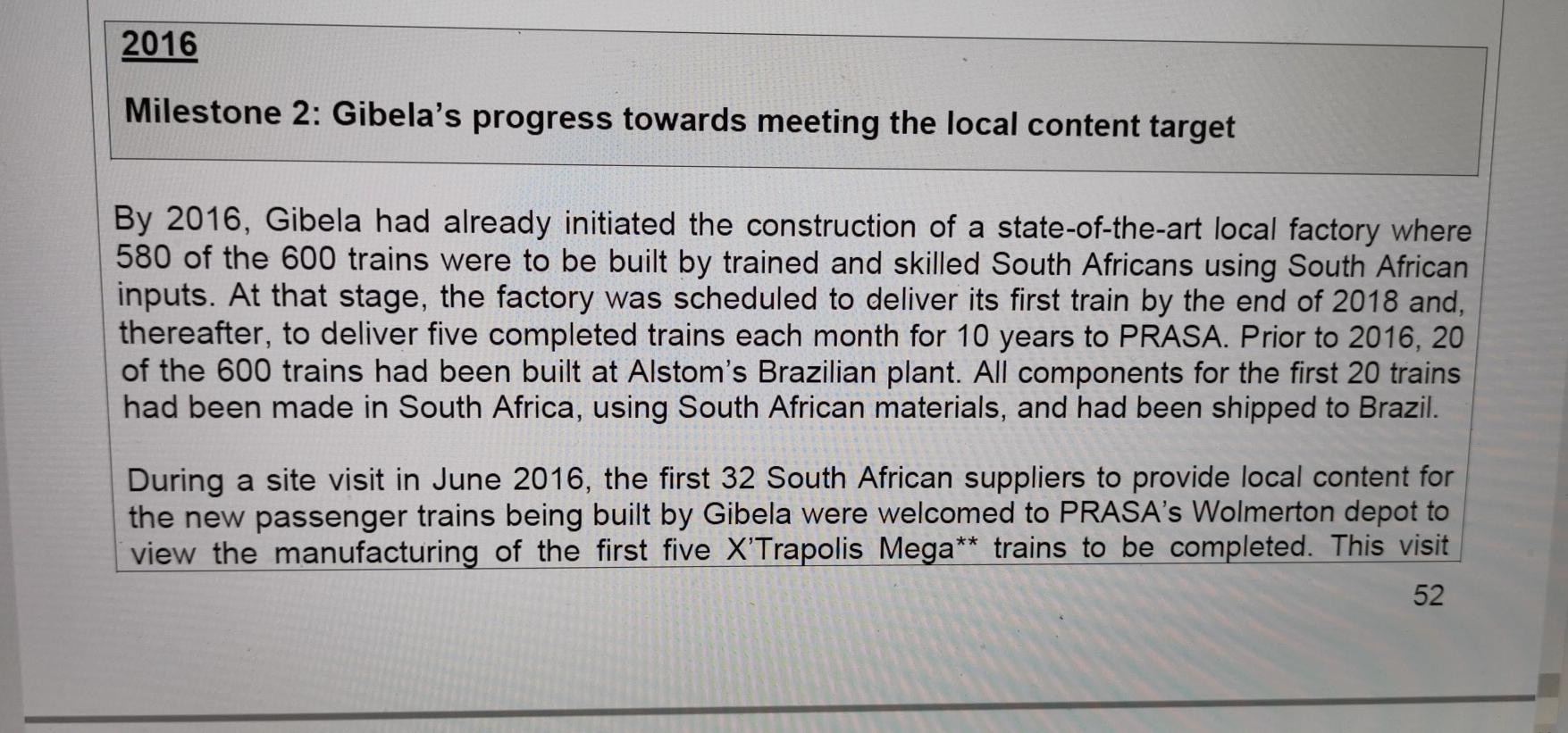 No stopping this train! Background: Replacing