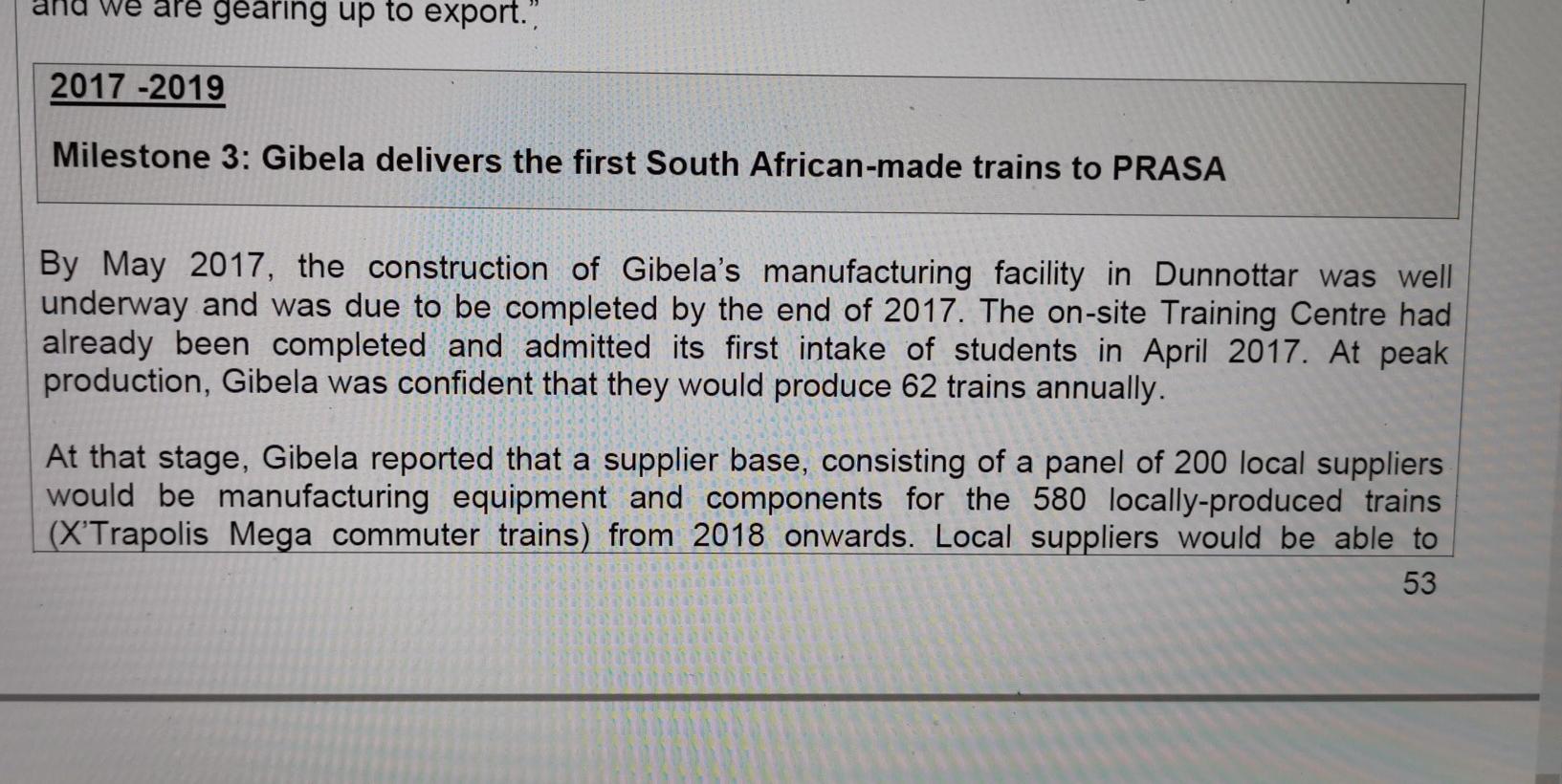 No stopping this train! Background: Replacing