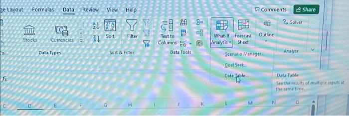please explain how to do this using excel What-if