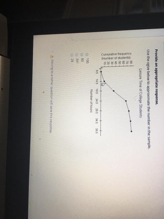 that is the question Provide an appropriate