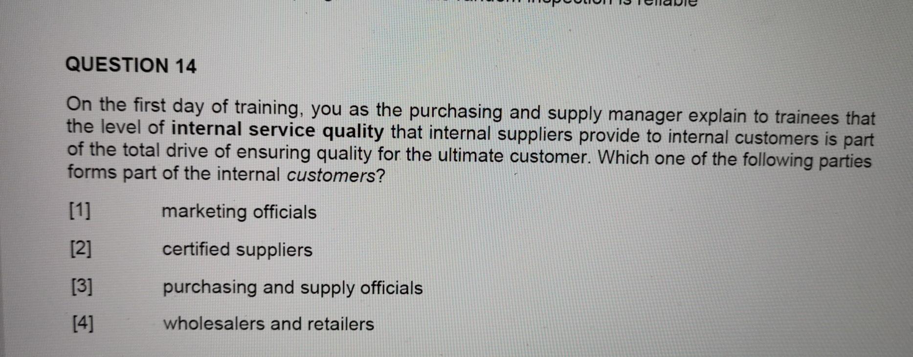 Questions 11-15 are based on general theoretical