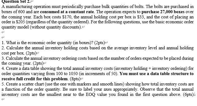 *********************. All problems must be